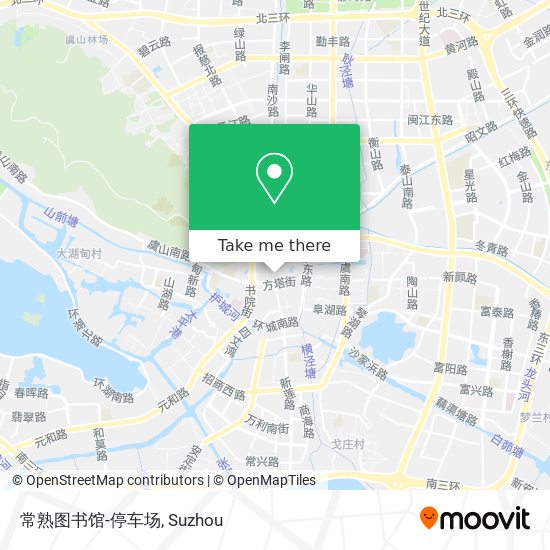 常熟图书馆-停车场 map