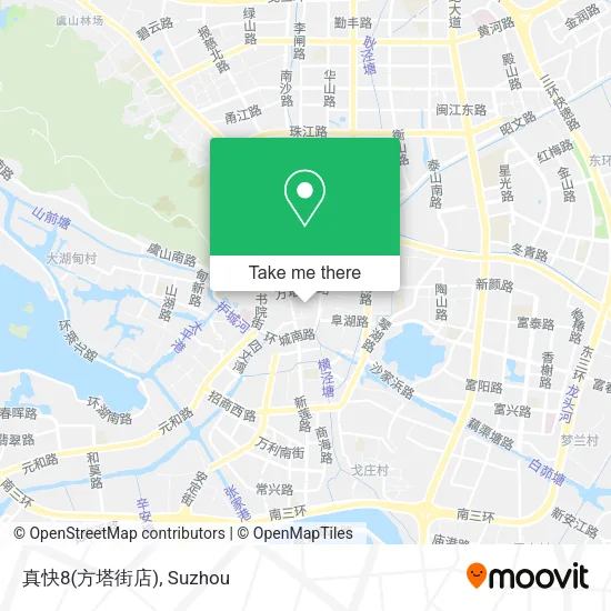 真快8(方塔街店) map