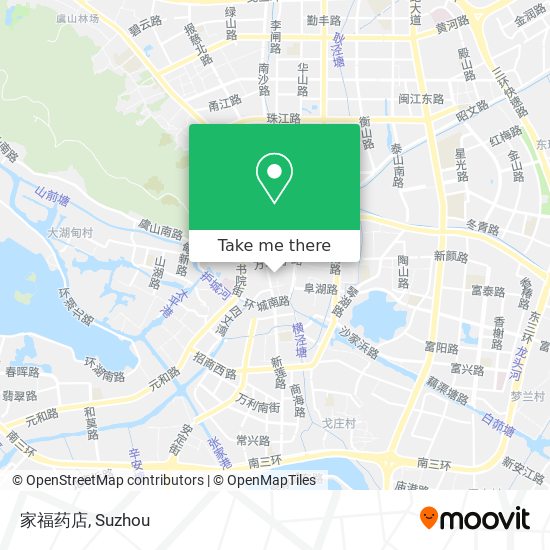 家福药店 map