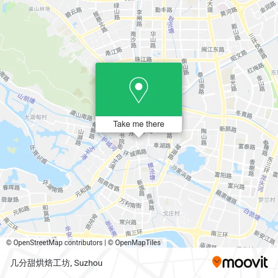 几分甜烘焙工坊 map