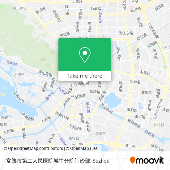 常熟市第二人民医院城中分院门诊部 map