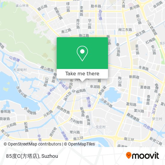 85度C(方塔店) map