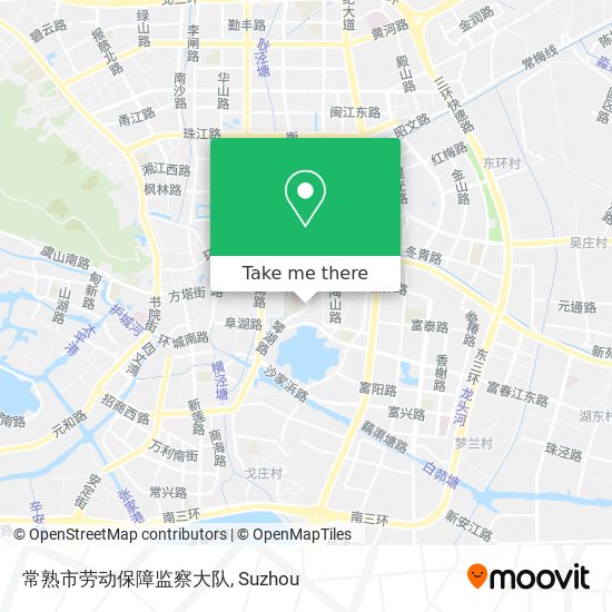 常熟市劳动保障监察大队 map