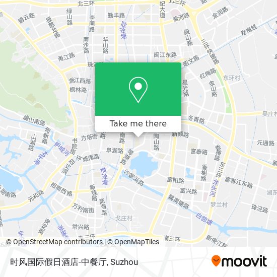 时风国际假日酒店-中餐厅 map