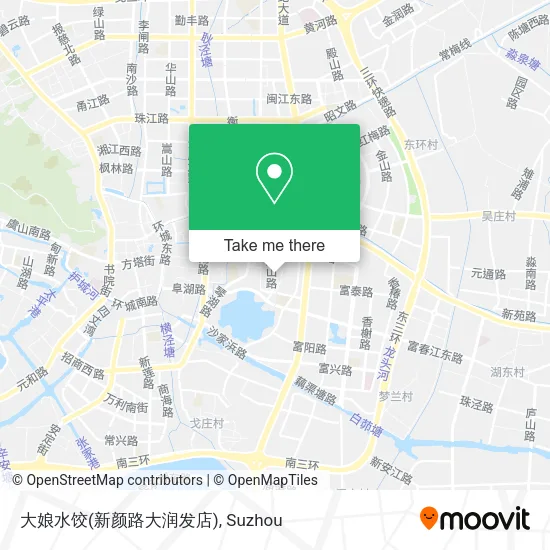 大娘水饺(新颜路大润发店) map