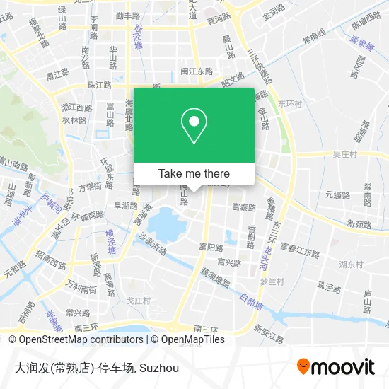 大润发(常熟店)-停车场 map