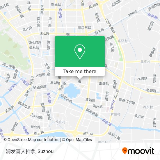 润发盲人推拿 map