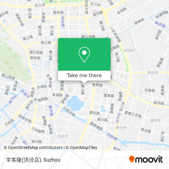 常客隆(洪泾店) map