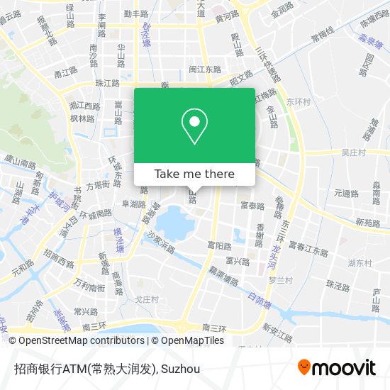 招商银行ATM(常熟大润发) map