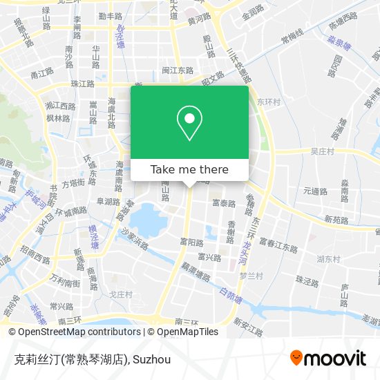 克莉丝汀(常熟琴湖店) map