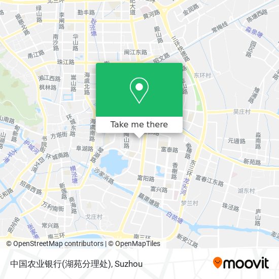 中国农业银行(湖苑分理处) map