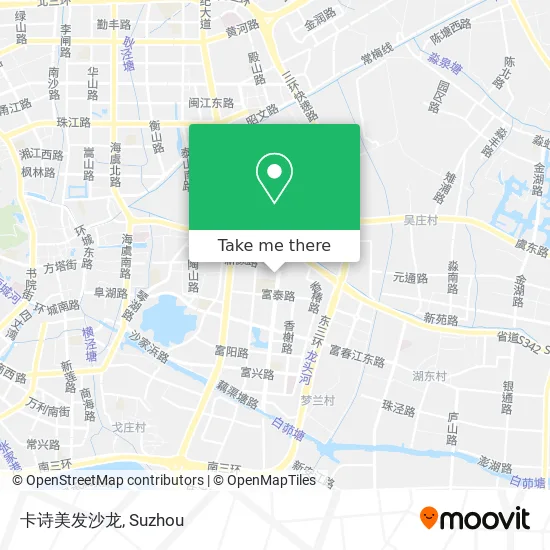 卡诗美发沙龙 map