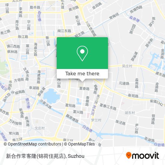 新合作常客隆(锦荷佳苑店) map