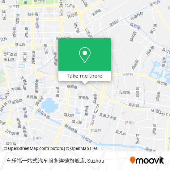 车乐福一站式汽车服务连锁旗舰店 map