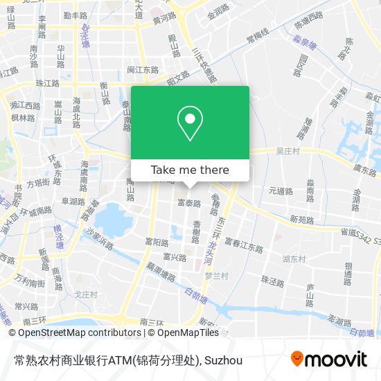 常熟农村商业银行ATM(锦荷分理处) map