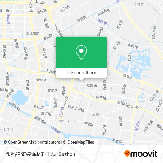 常熟建筑装饰材料市场 map