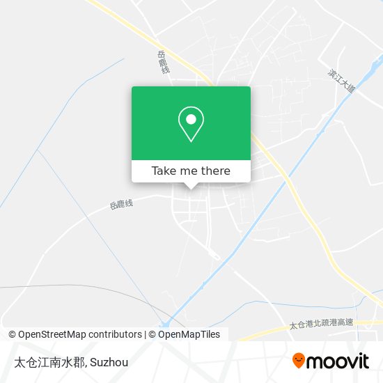 太仓江南水郡 map