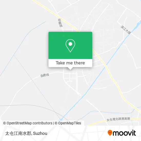 太仓江南水郡 map