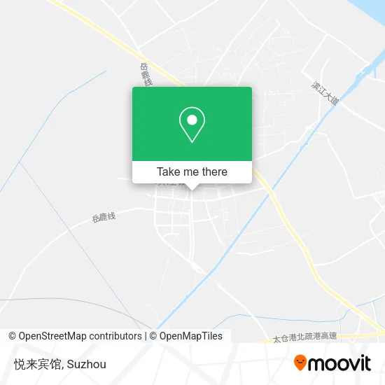悦来宾馆 map
