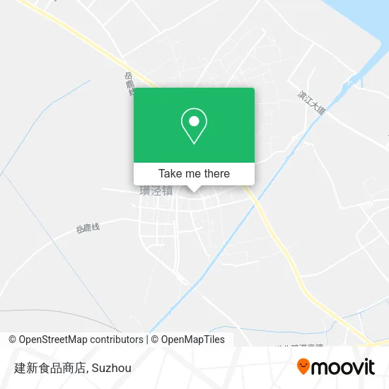 建新食品商店 map