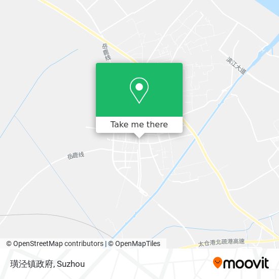 璜泾镇政府 map