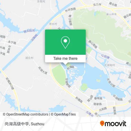 尚湖高级中学 map