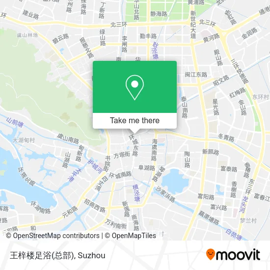 王梓楼足浴(总部) map