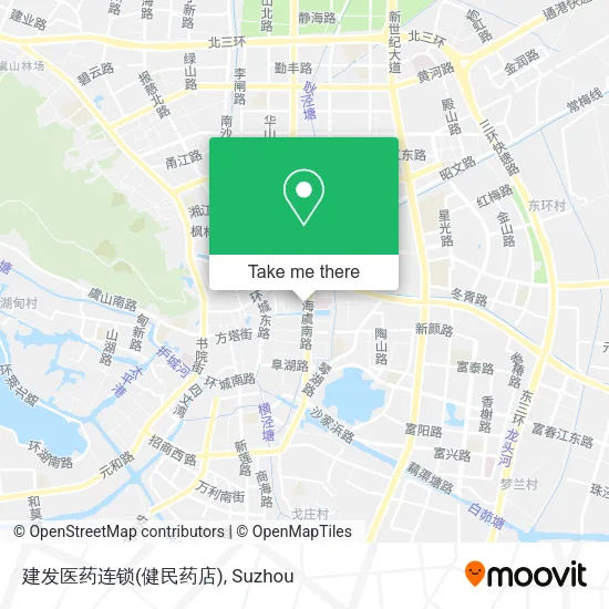 建发医药连锁(健民药店) map
