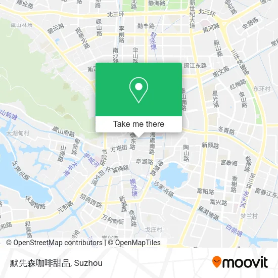 默先森咖啡甜品 map