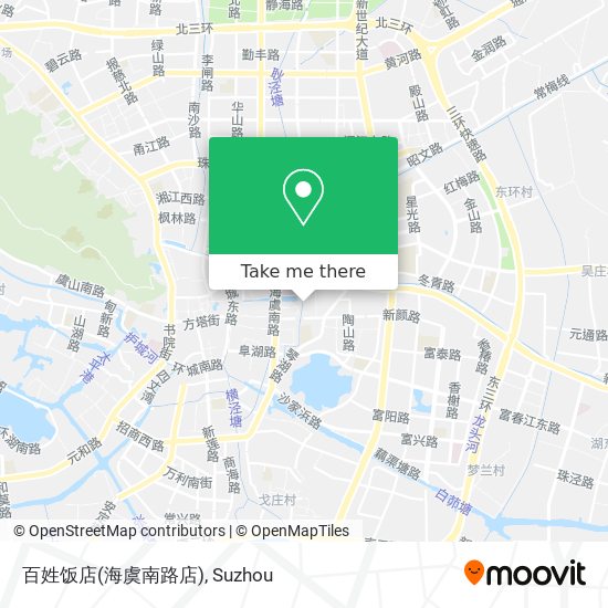 百姓饭店(海虞南路店) map