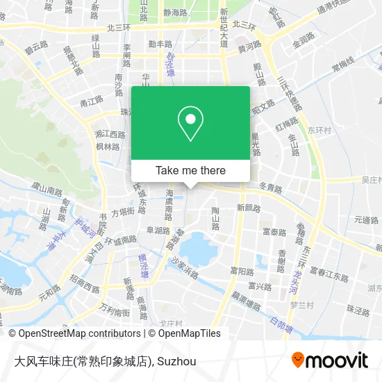 大风车味庄(常熟印象城店) map