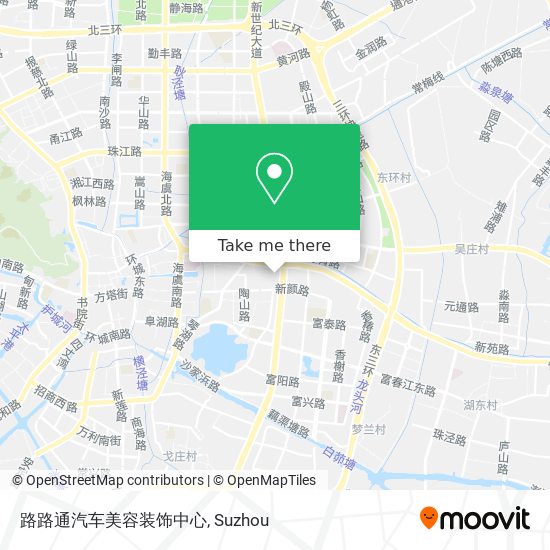 路路通汽车美容装饰中心 map