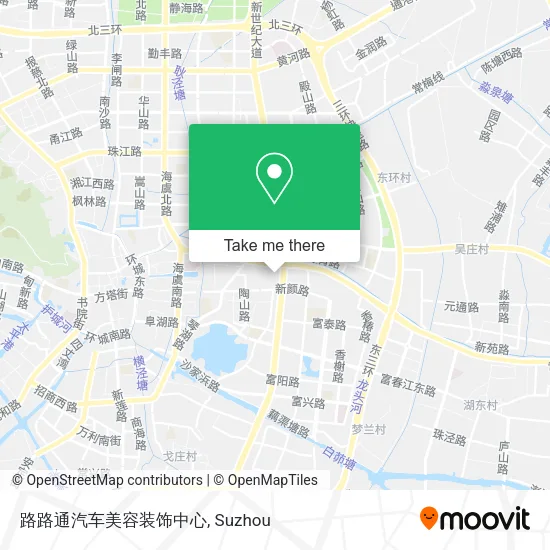 路路通汽车美容装饰中心 map