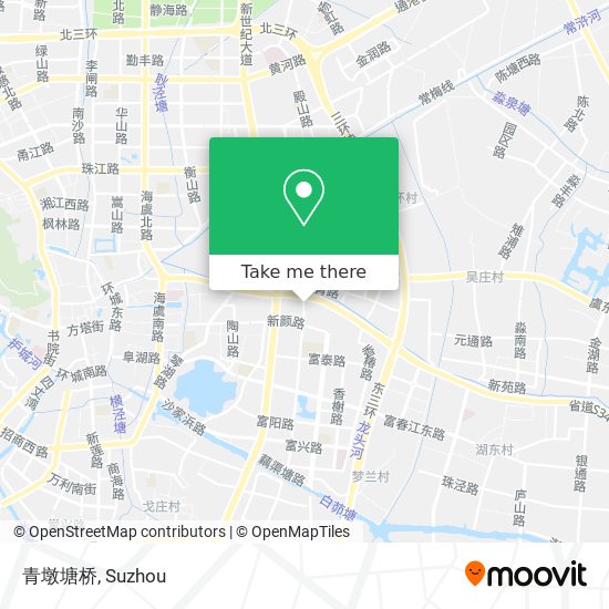 青墩塘桥 map