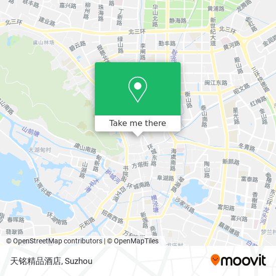 天铭精品酒店 map