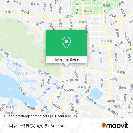 中国农业银行(兴福支行) map