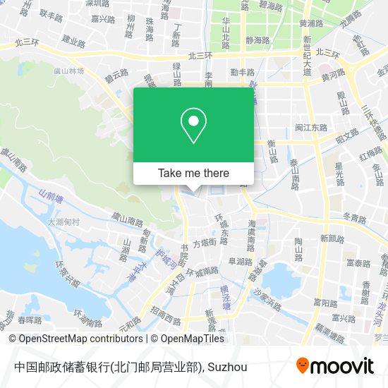 中国邮政储蓄银行(北门邮局营业部) map