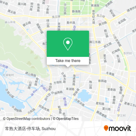 常熟大酒店-停车场 map