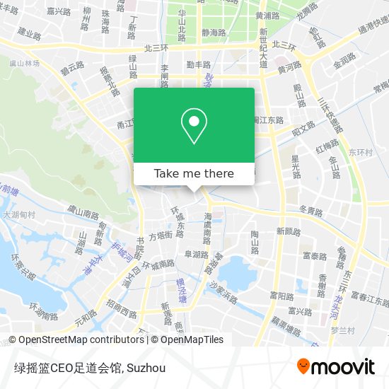 绿摇篮CEO足道会馆 map
