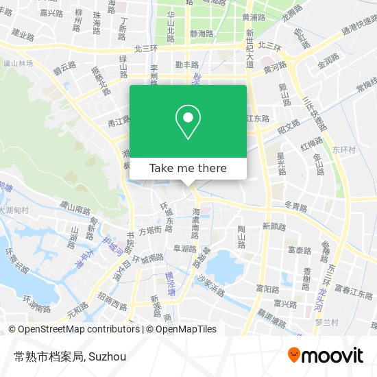 常熟市档案局 map