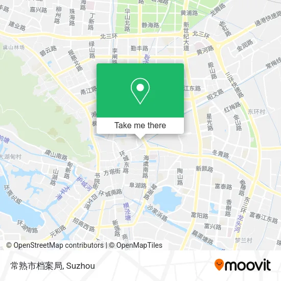 常熟市档案局 map