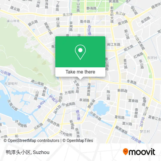 鸭潭头小区 map