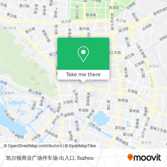 凯尔顿商业广场停车场-出入口 map