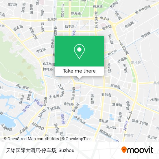 天铭国际大酒店-停车场 map
