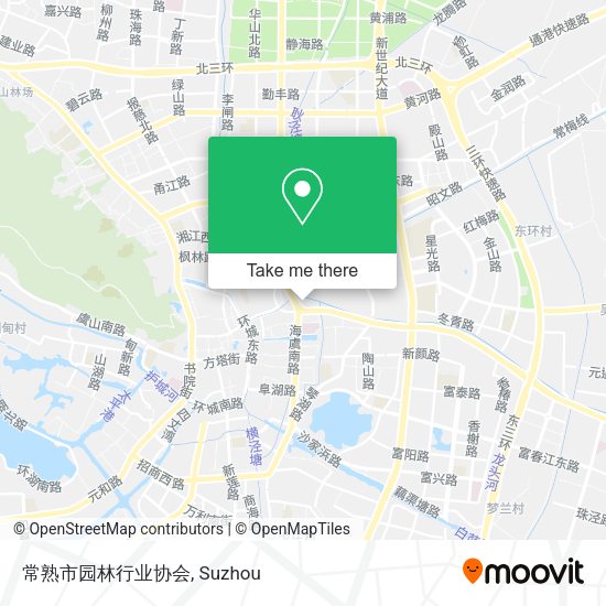 常熟市园林行业协会 map