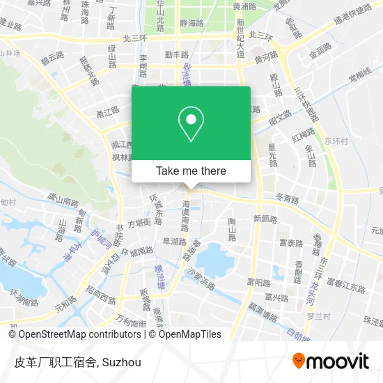 皮革厂职工宿舍 map