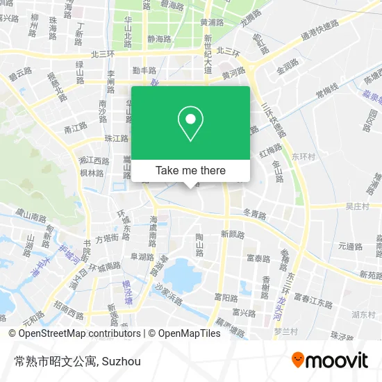 常熟市昭文公寓 map