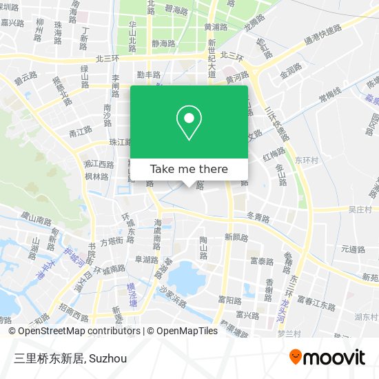 三里桥东新居 map