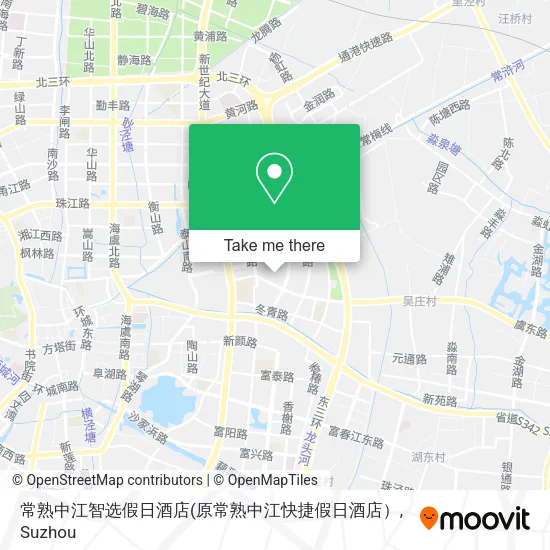 常熟中江智选假日酒店 map
