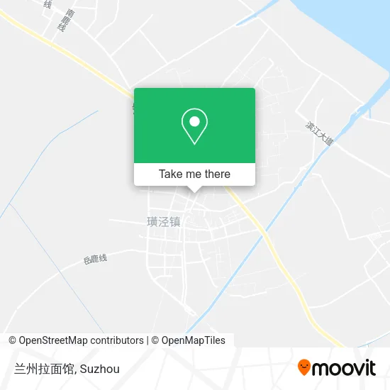 兰州拉面馆 map